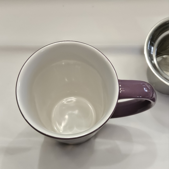 David's Tea mug with steeper and lid. - Picture 8 of 13